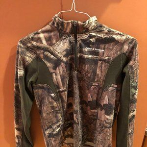 Field and Stream large youth camo jacket no scent
